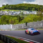 24h Nurburgring, the Verstappen team is fourth on the grid: all Lamborghini front row, then Haase's Audi