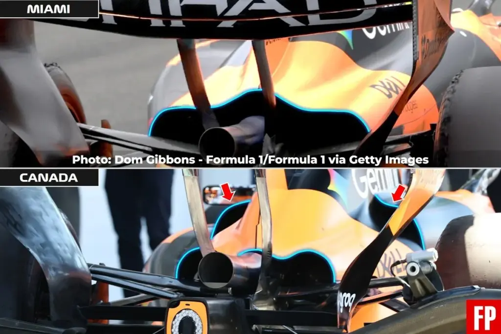 McLaren F1 GP Canada hood