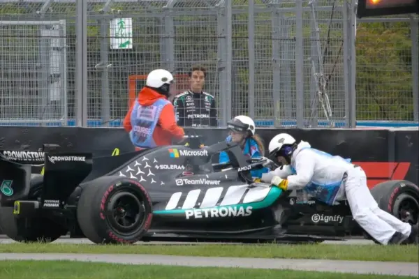 GP Canada, sensational: Russell retires due to a technical problem