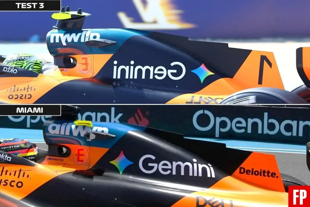 Analisi aggiornamenti McLaren GP Miami