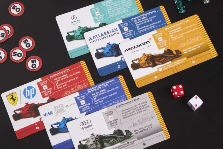 The F1 edition of Monopoly