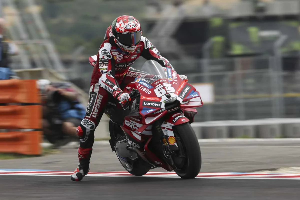 Bagnaia: “I lost 4 tenths on the last lap and missed the top 10”