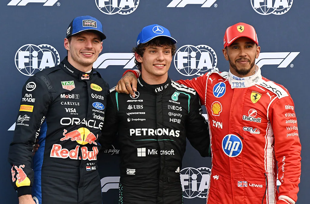 Boom Antonelli, and Max provokes Russell: “He'll be scratching his head now…”