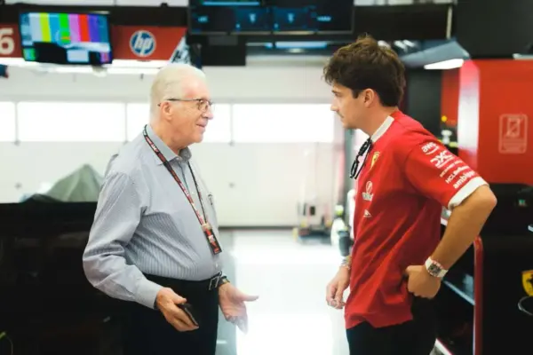 Piero Ferrari: “I hope we can give Leclerc great satisfaction”