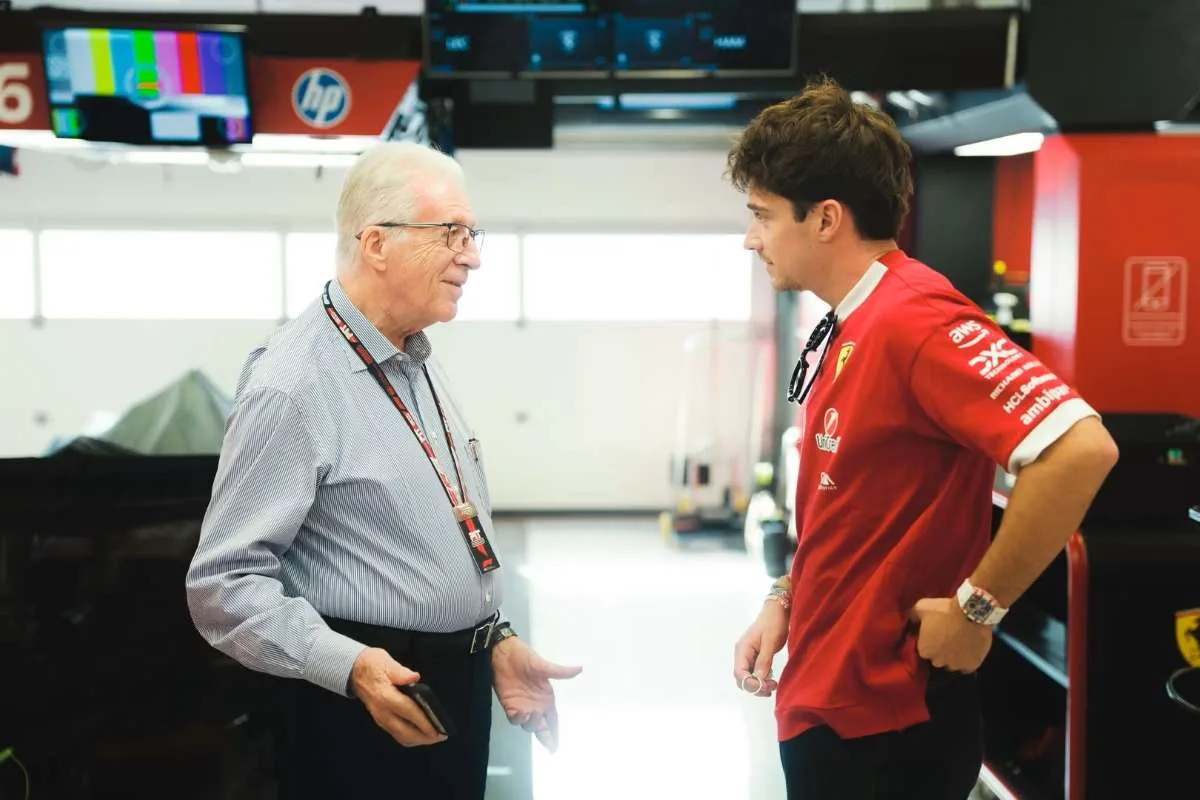 Piero Ferrari: “I hope we can give Leclerc great satisfaction”