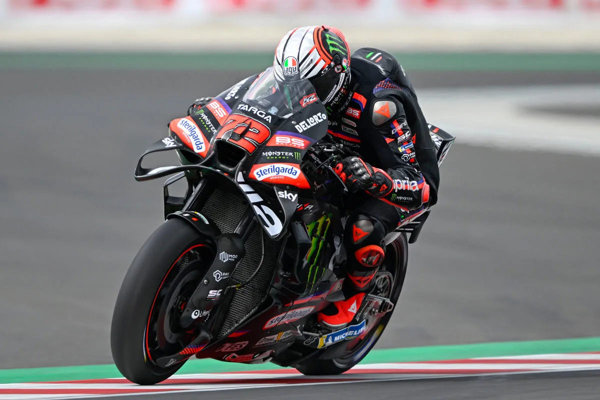 Bezzecchi: “Q2 objective achieved, but it's tough here. Turn 1 crucial, grip is terrible”