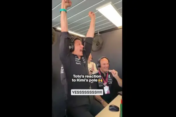 Wolff: “Kimi will have to do the tourist bus” – The VIDEO of Toto's sensational celebration in the pits