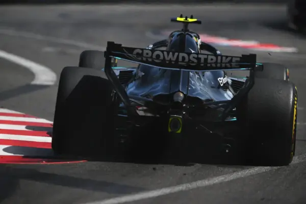 Total humiliation: Antonelli laps Russell in the Monaco GP