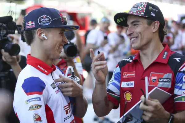 Tardozzi: “Marquez is a great man, a year ago I got angry because there were people who still thought like 10 years ago”