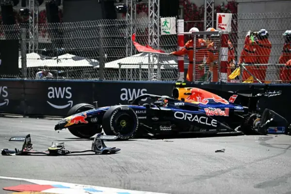 FP1 Monaco GP: Hadjar starts the Monaco weekend with a crash at Piscine