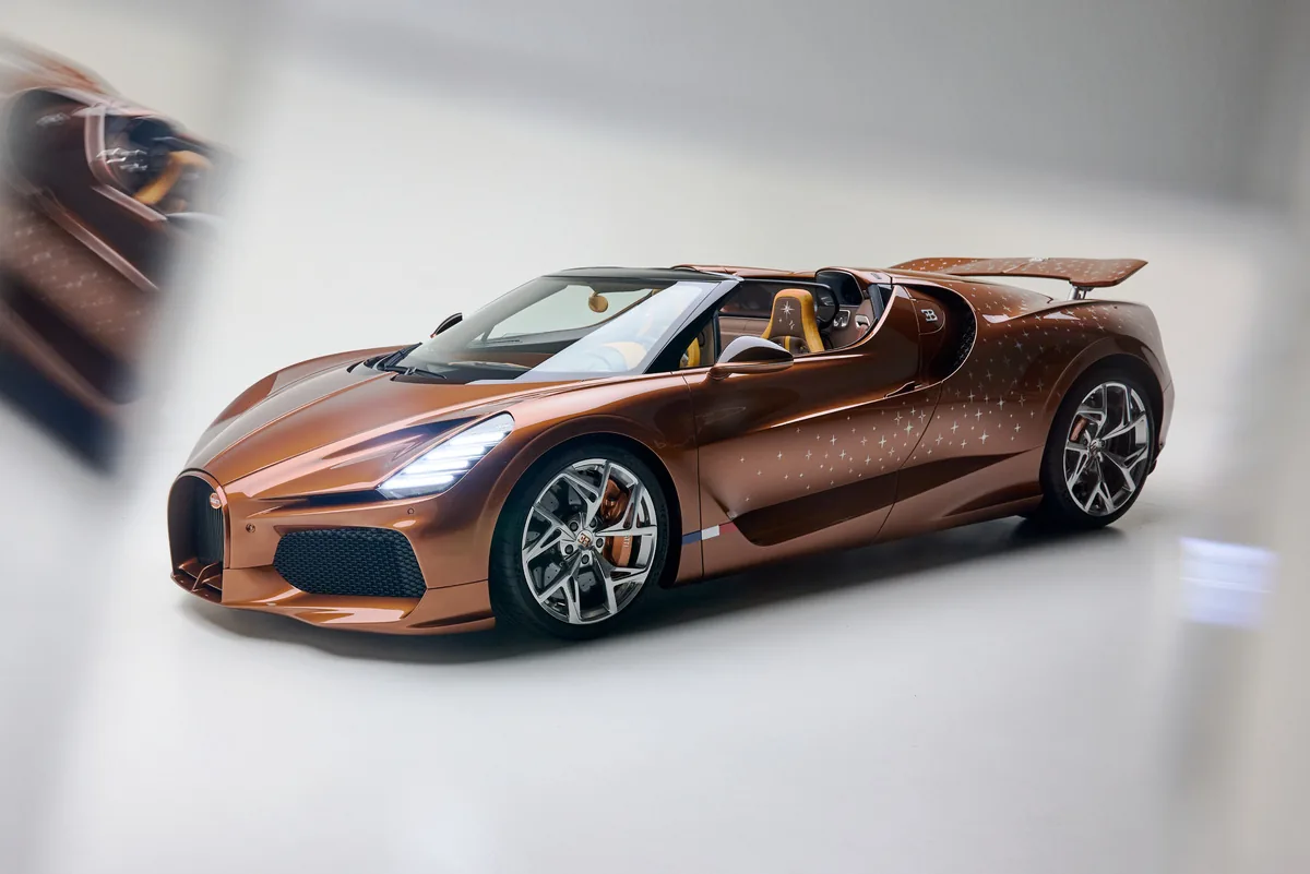 Bugatti W16 Mistral, new one-off debut