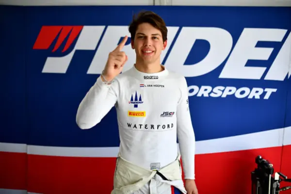 Laurens van Hoepen on Williams: first test behind the wheel of an F1 for the Dutchman