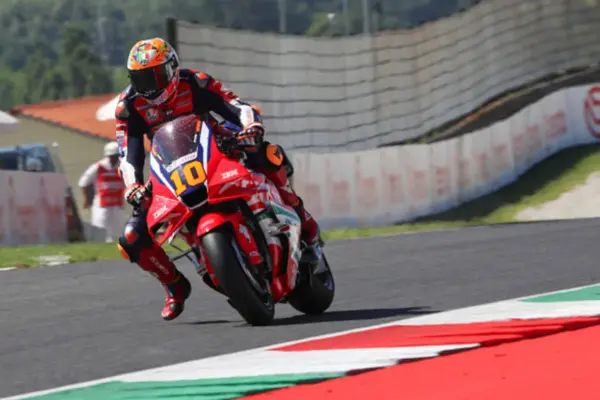 Marini 13th but protagonist of a double comeback: “I really felt comfortable on the bike”