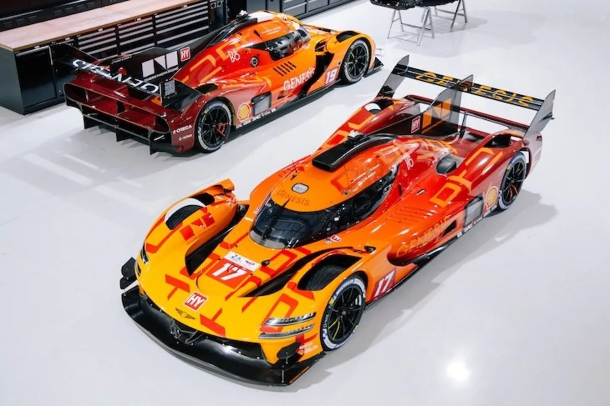 Genesis presents its special livery for the debut at the 24 Hours of Le Mans