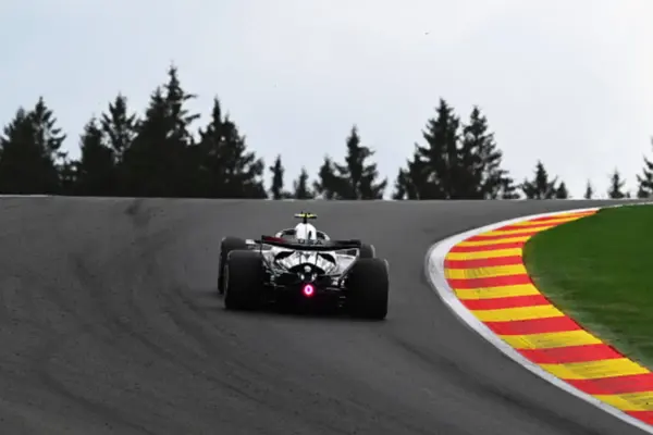 Cadillac out of the points zone again in Belgium: 18th Bottas, Perez out