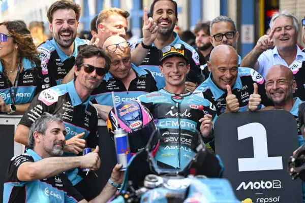 Official, in 2027 David Alonso will be in MotoGP with Honda, but the team remains a mystery
