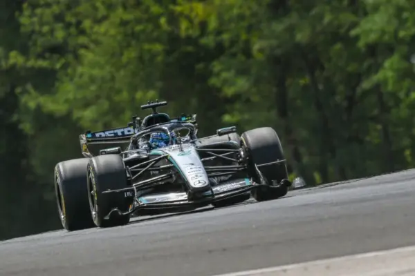 Russell attacks the Budapest circuit: “The track is falling apart, they did a terrible job”
