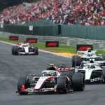 Haas disaster in Belgium: contact between Bearman and Ocon at the start