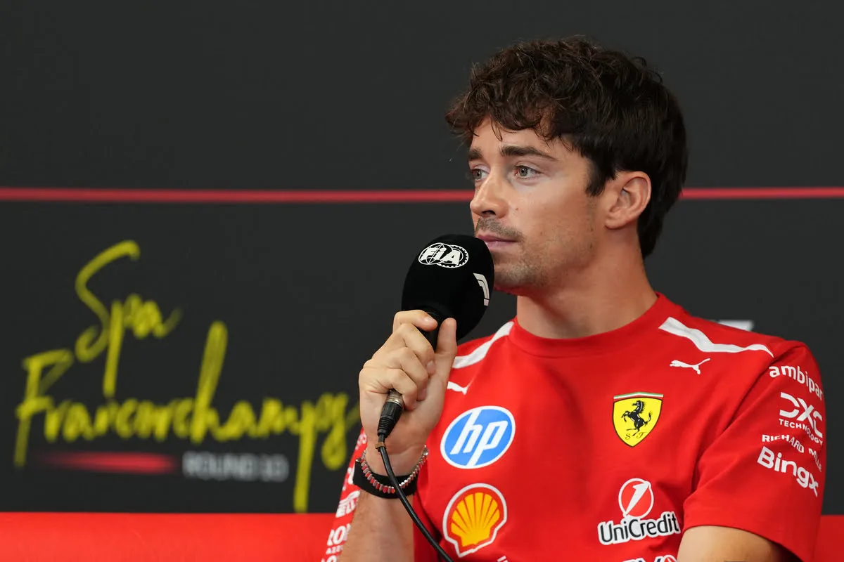 Leclerc: “I don't have great expectations, but I firmly believe in the podium”
