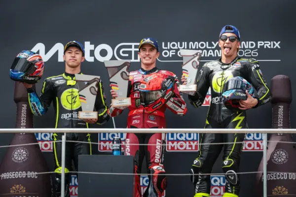 Ogura, chat with Marquez: “You could have gone faster, right?”