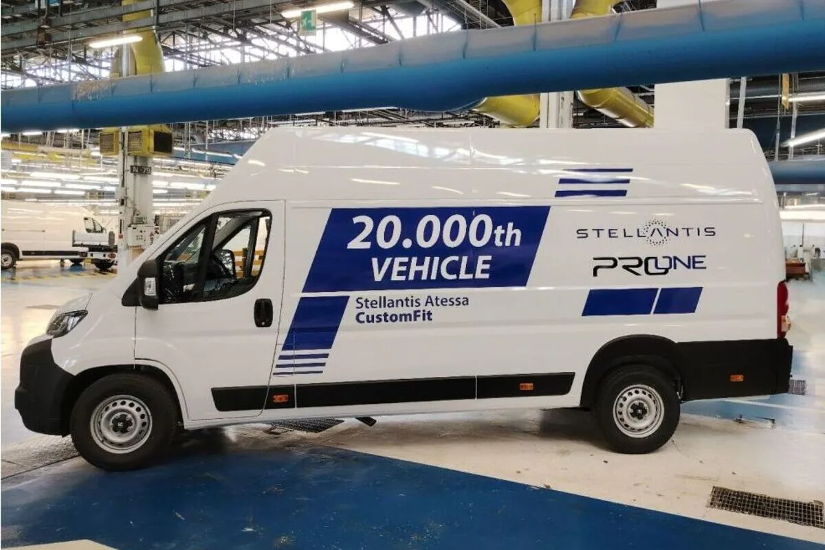 Stellantis, record production of outfitted vehicles in Atessa