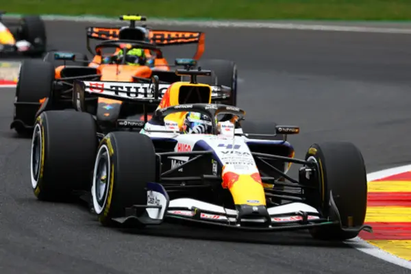 Two drivers in the top 10: Racing Bulls does not repeat at Spa, but Lindblad gives important points