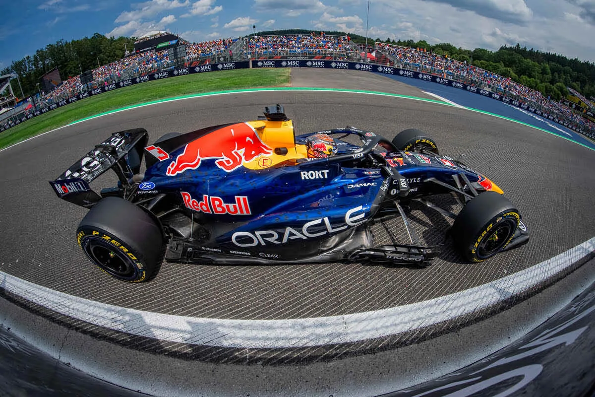 FP1 Spa Telemetry: RedBull-Ferrari compromised well in the corner, Mercedes too unloaded for now