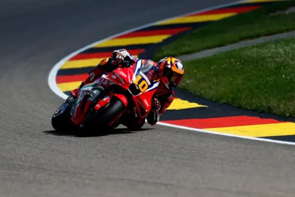 Marini and the eighth place at Sachsenring that confirms his presence in the points zone