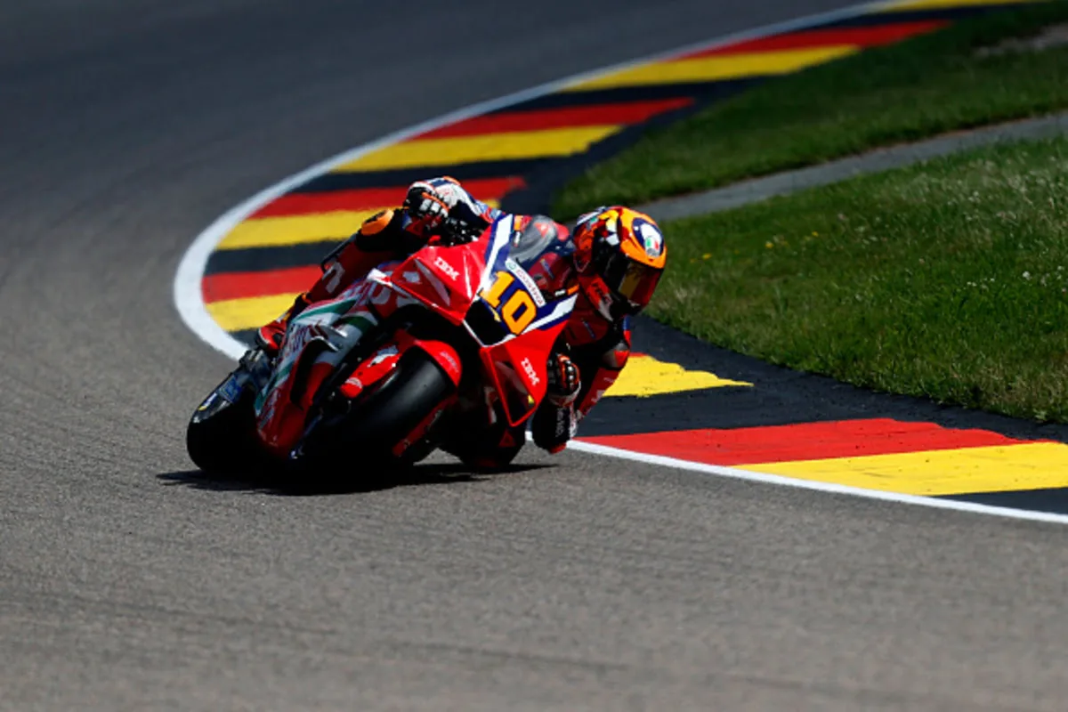 Marini and the eighth place at Sachsenring that confirms his presence in the points zone
