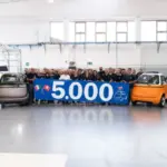 Microlino record: car number 5.000 produced