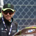 Valentino Rossi returns to Goodwood behind the wheel of the BMW V12 LMR