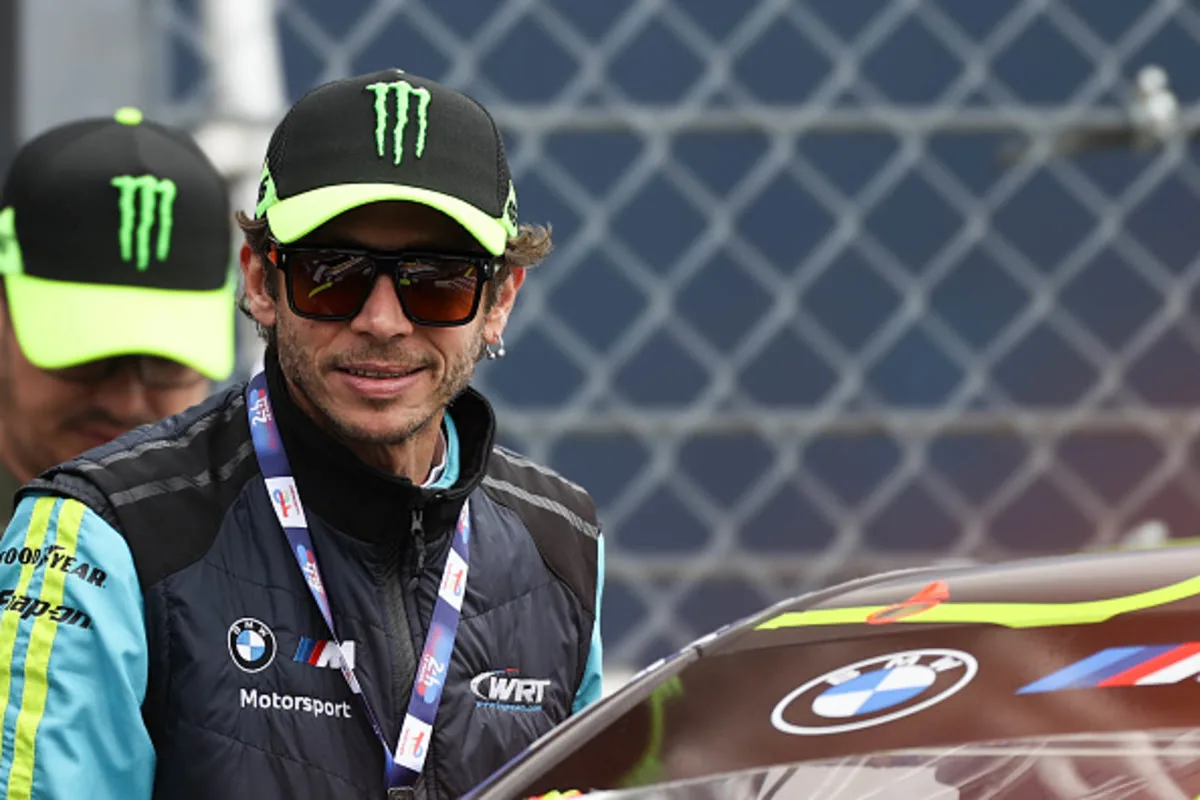 Valentino Rossi returns to Goodwood behind the wheel of the BMW V12 LMR
