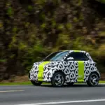 Smart #2, new images of a camouflaged prototype