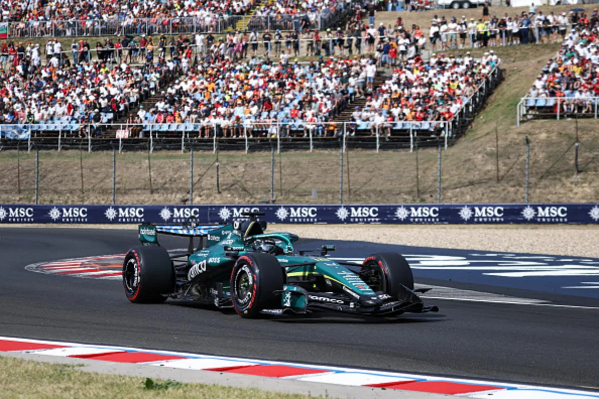 Aston Martin smiles after the updates: Stroll 13th in Budapest ahead of Alonso