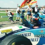 30 July 1995: Schumacher, the first German winner of the German GP