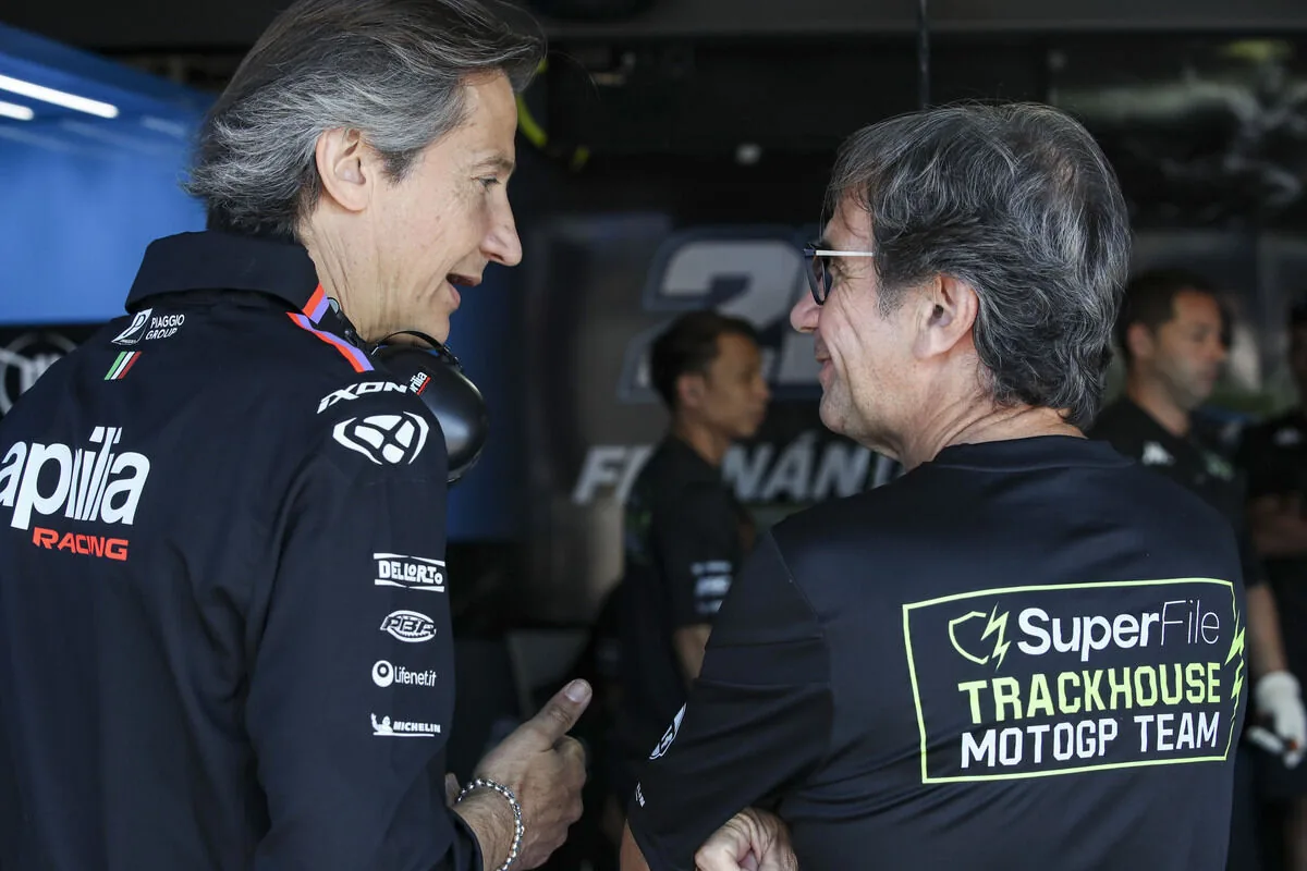Trackhouse beats Aprilia again, Brivio: “I thank Noale, they give us the same material. Here Bezzecchi could have played it”