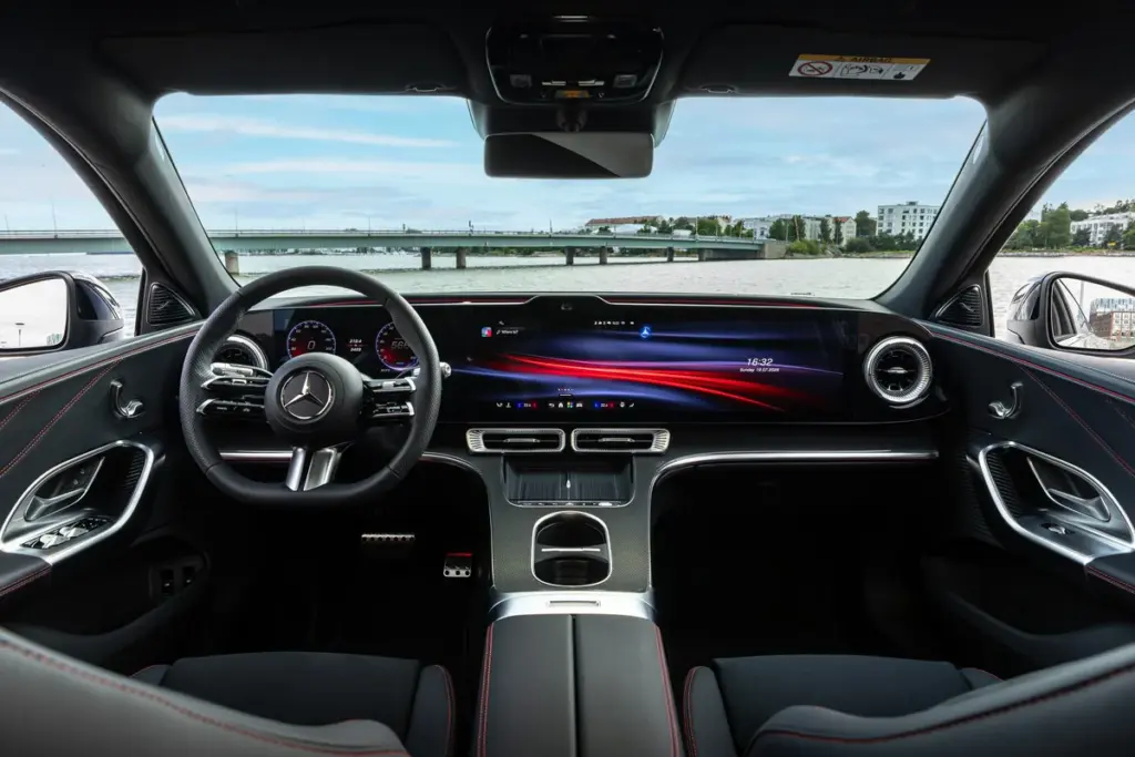 Mercedes Classe C elettrica test drive