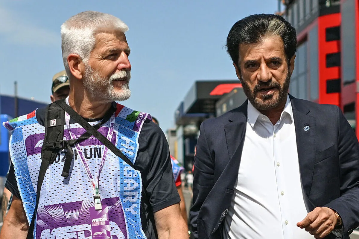 Hungarian GP, among the photographers also the president of the Czech Republic