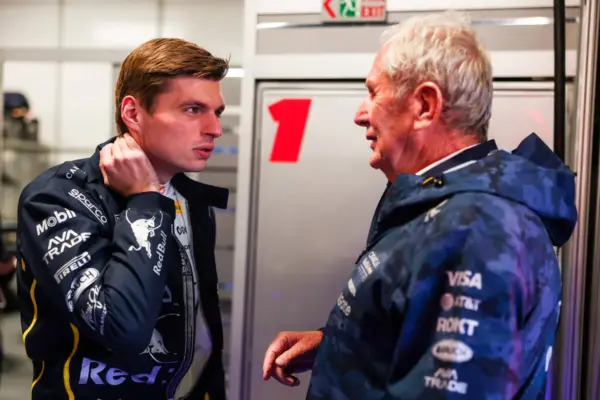 Marko: “The meeting with Jos and Max's manager? Mine was a private visit, plus Victoria, the sister, also got married”