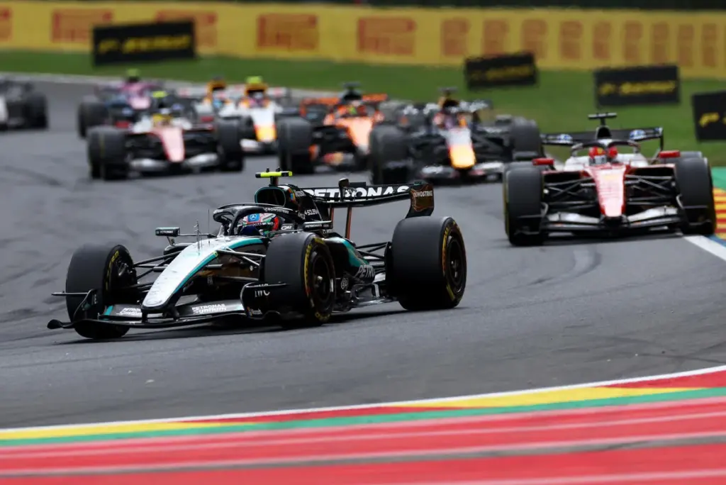 The F1 Drivers' World Championship standings after the Belgian GP at Spa