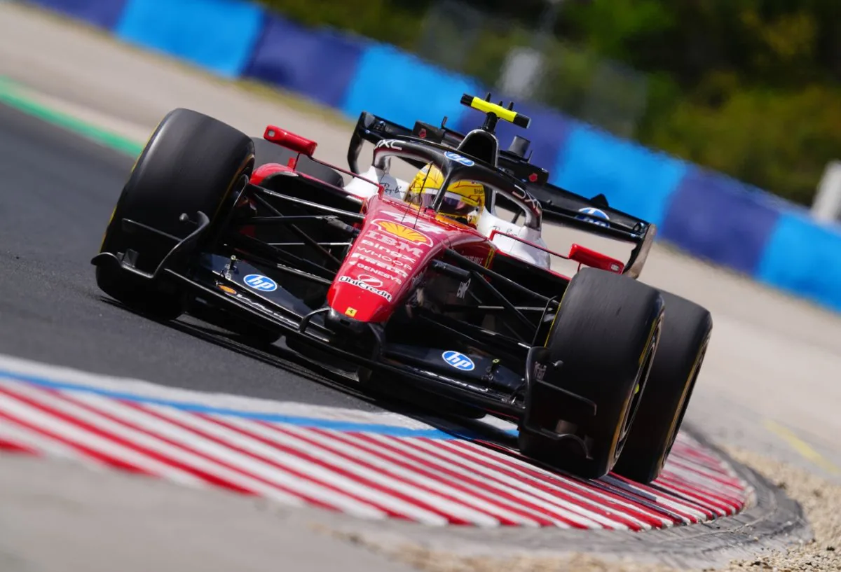 Friday in Budapest is red, but Ferrari is playing on the edge