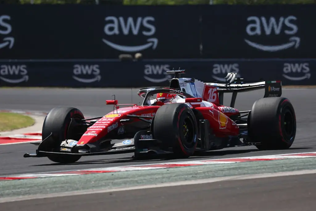 F1, Charles Leclerc in Hungarian Qualifying