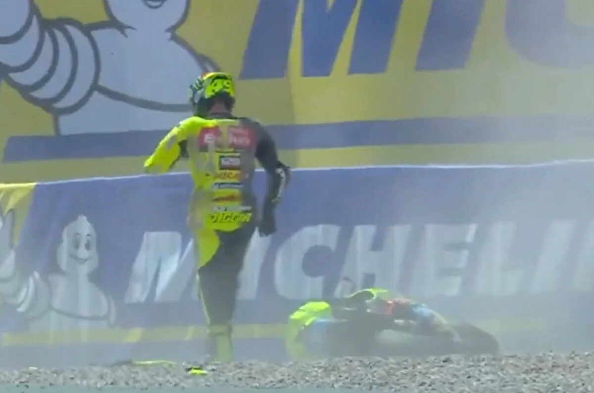 Di Giannantonio, missed opportunity: he falls at Sachsenring, first 'zero' of the season. Blow to World Championship dreams