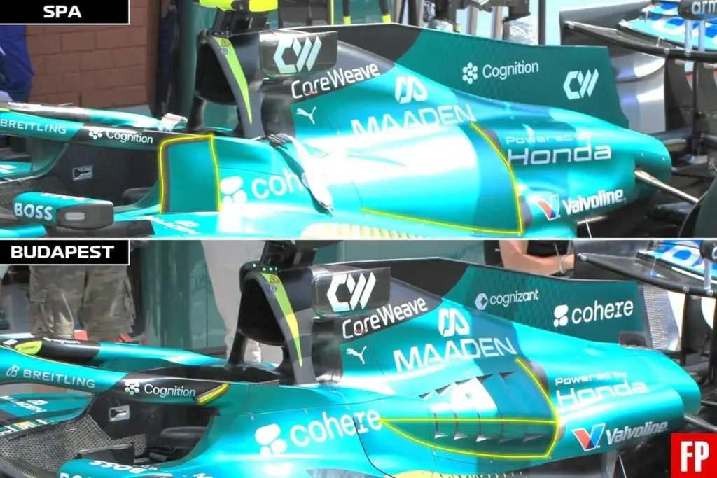 Aston Martin F1 Engine Cover Budapest