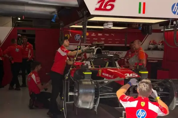 Leclerc's problem in FP1: it was not necessary to replace the power unit