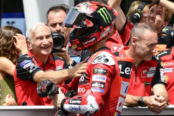 Tardozzi: “I send back to the sender anyone who says we have repudiated Bagnaia, with Pecco an indestructible relationship”