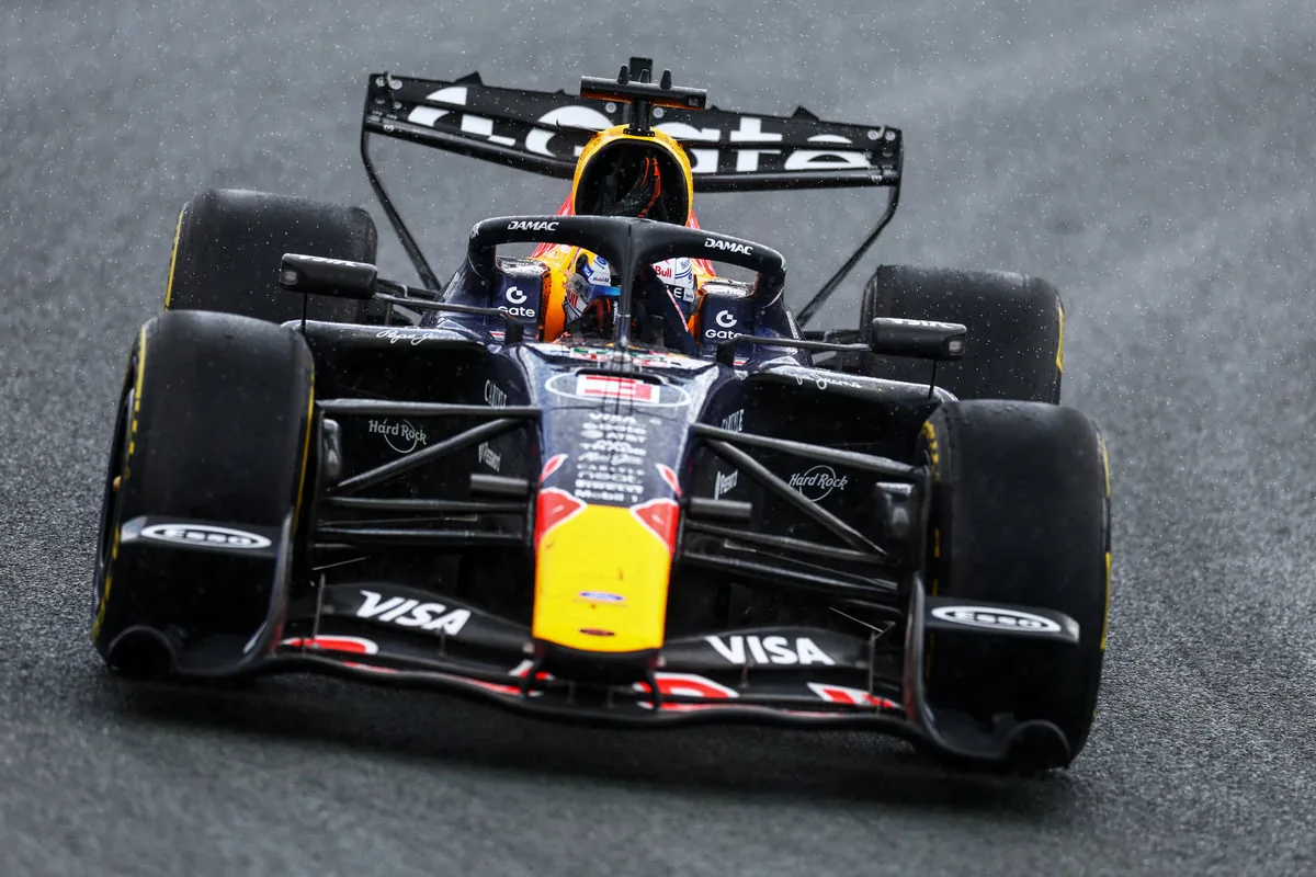 The 'delayed' downpour spares the Sprint, Lambiase teases Verstappen: "It would have been fun"