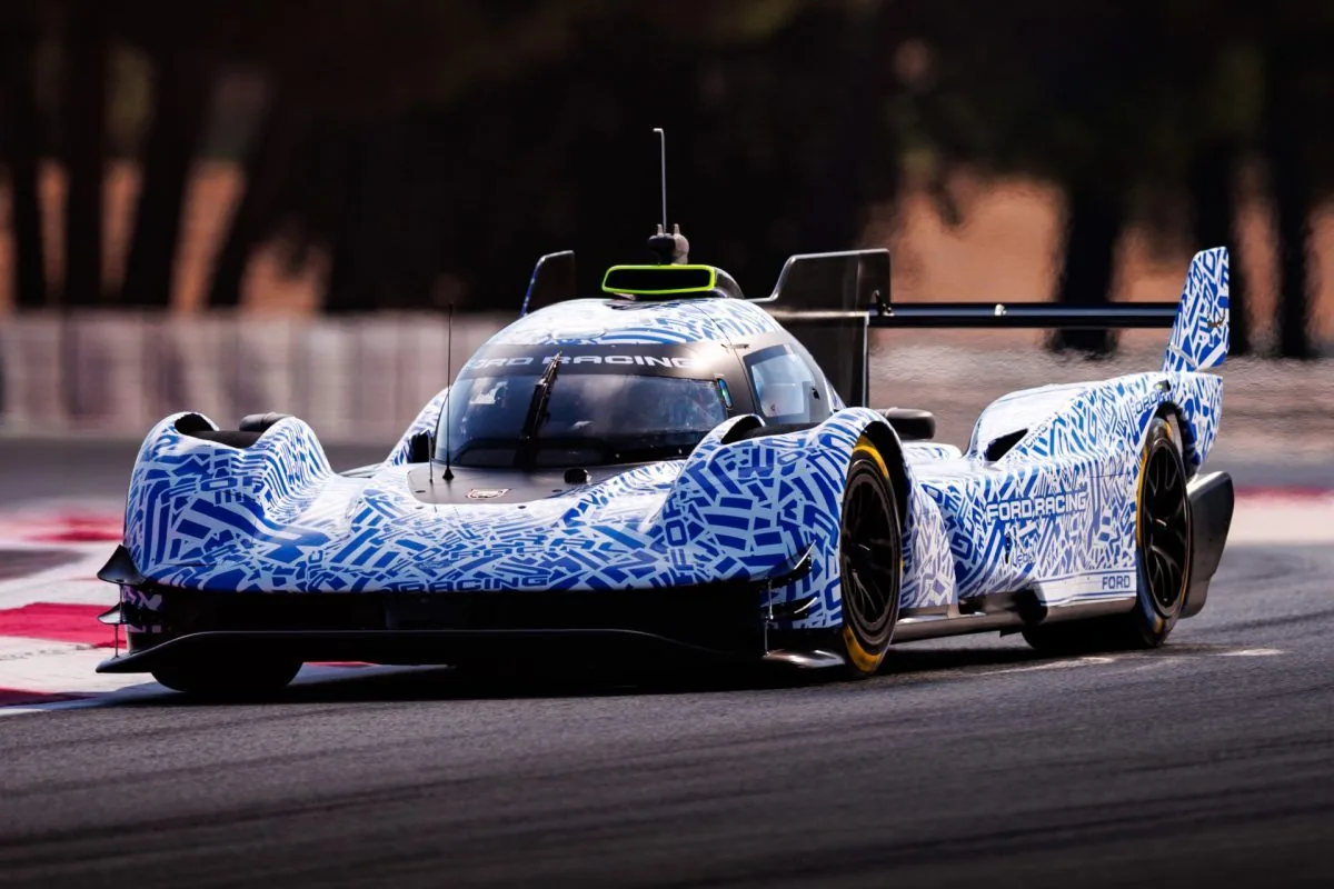 The first images of the new Ford LMDh at Paul Ricard