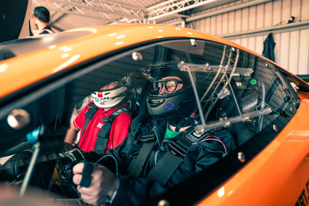 The thrill of driving: the Castrol study on the track