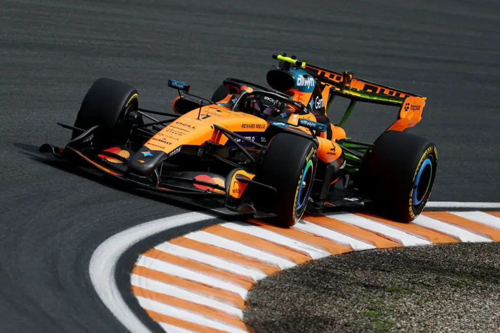 Lando Norris nelle Qualifiche del GP di Olanda